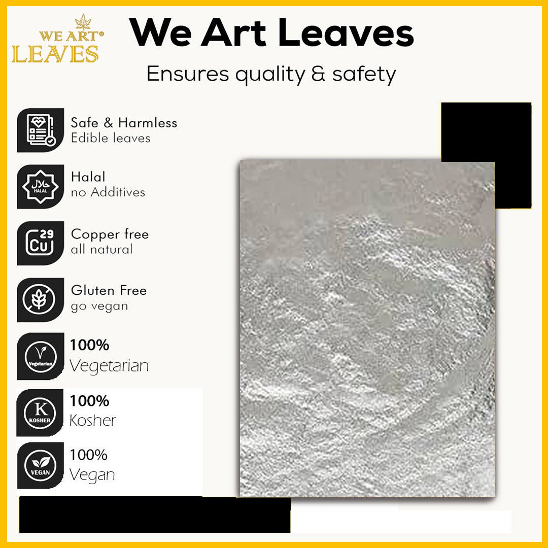Facial with 24k Silver Leaf Sheets