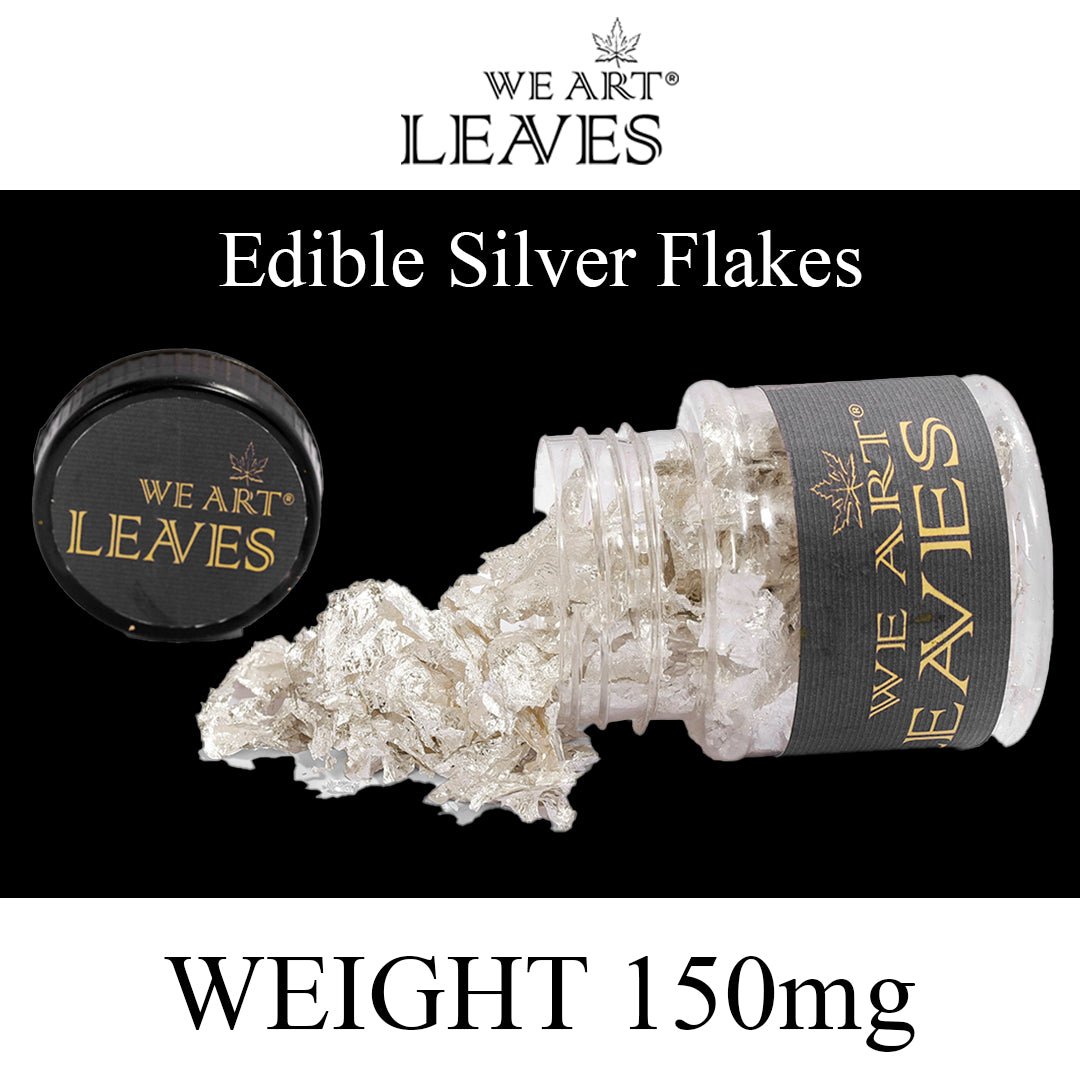 24k Edible Silver Flakes