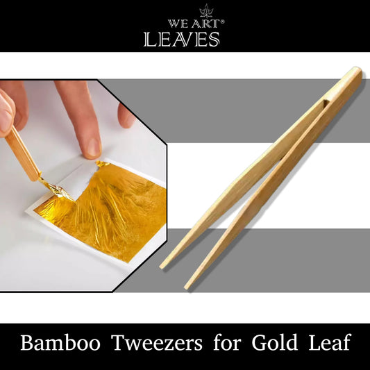 Bamboo Tweezers for Gold Leaf and Imitation